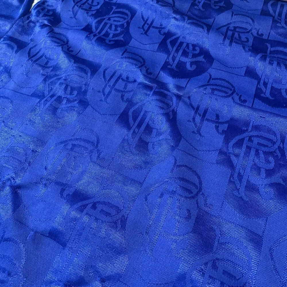 Vintage 1996 / 97 Adidas Rangers FC Home Jersey Shirt Soccer Football Sz XL READ